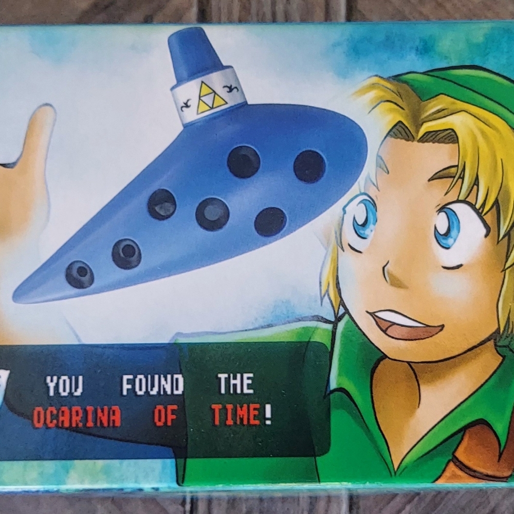 Purple Ocarina of Time 12-Hole Alto C from the Legend of Zelda. - Picture 2 of 10